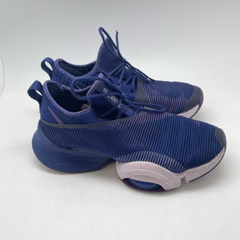 Nike Womens  Air Zoom SuperRep‎ BQ7043-550 Purple Running Shoes Sneakers size 11